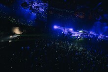 STUTS「90 Degrees」の様子。（Photo by Tatsuya Hirota）