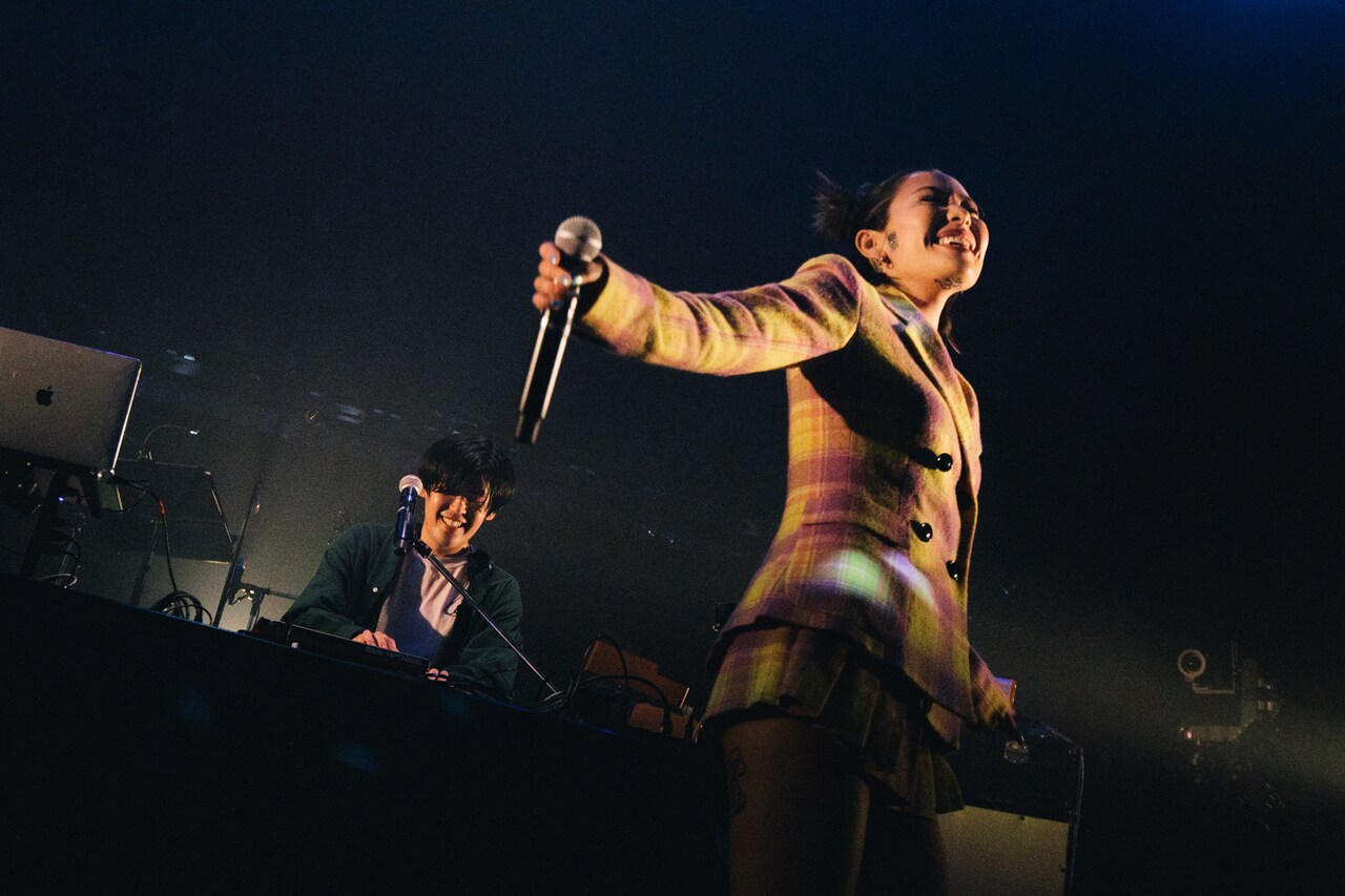 加藤菜津　アクスタ トライストーン大運動会 ベースヤードトーキョー STUTSとNENE（ゆるふわギャング）。（Photo by Tatsuya Hirota