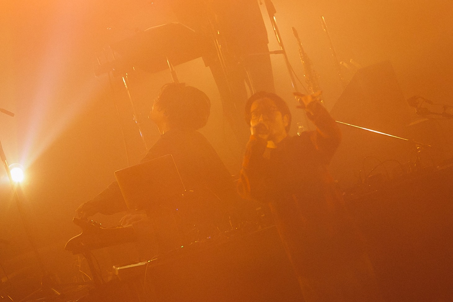 STUTSとPUNPEE。（Photo by Tatsuya Hirota）