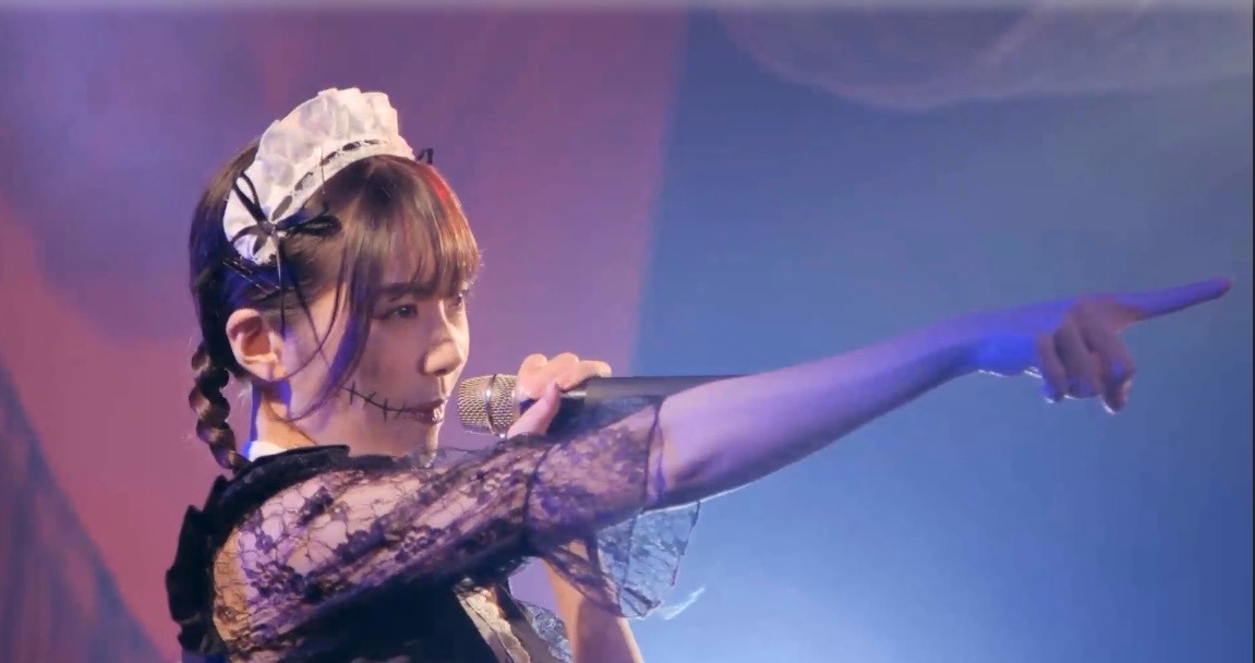 「BS11『虹マジ』Presents 虹のコンキスタドール配信LIVE～ハロウィンスペシャル～」の様子。