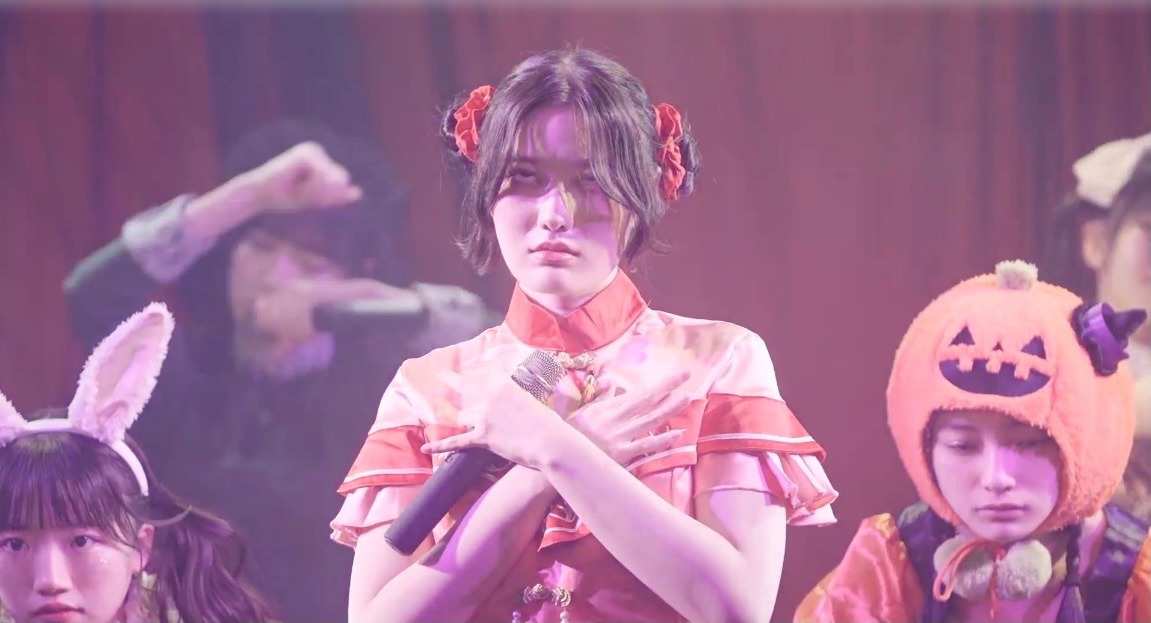 「BS11『虹マジ』Presents 虹のコンキスタドール配信LIVE～ハロウィンスペシャル～」の様子。