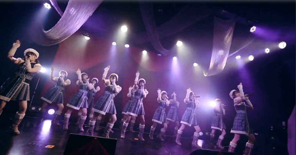 「BS11『虹マジ』Presents 虹のコンキスタドール配信LIVE～ハロウィンスペシャル～」の様子。