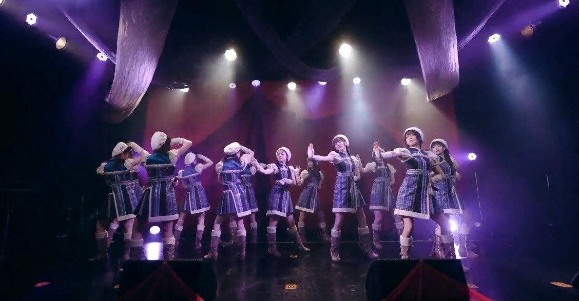 「BS11『虹マジ』Presents 虹のコンキスタドール配信LIVE～ハロウィンスペシャル～」の様子。