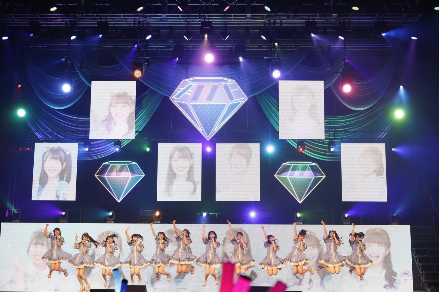 ≠ME「≠ME 1st Tour ～やっぱり、恋をした～」ファイナル公演の様子。(c)YOANI