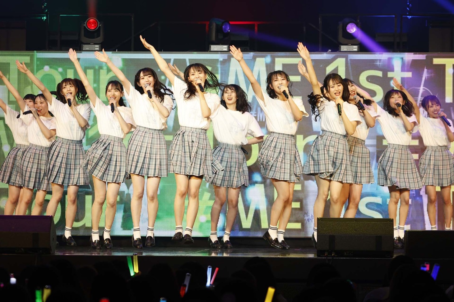 ≠ME「≠ME 1st Tour ～やっぱり、恋をした～」ファイナル公演の様子。(c)YOANI