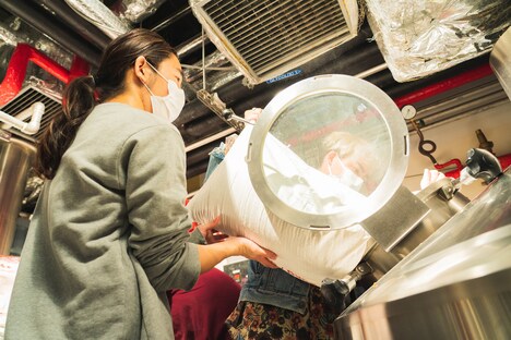 クラフトビールの仕込みをするThe fin.。