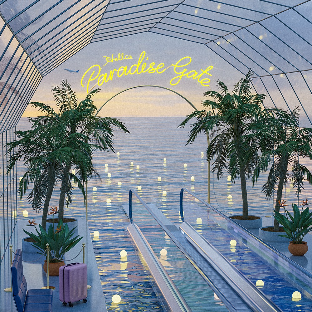 HALLCA「PARADISE GATE」ジャケット