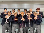 INI、今夜放送「よるのブランチ」で全力の愛嬌ポーズ披露