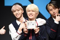 左から後藤威尊、髙塚大夢、許豊凡。