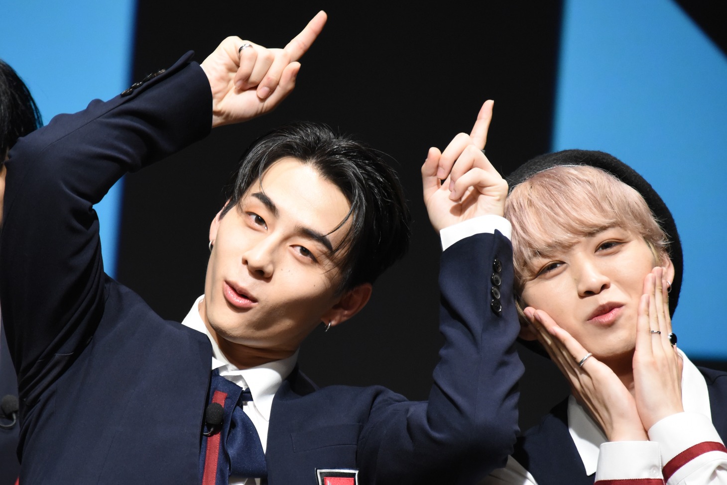 左から西洸人、後藤威尊。