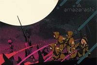 amazarashi「境界線」WonderGOO / 新星堂特典ポストカード