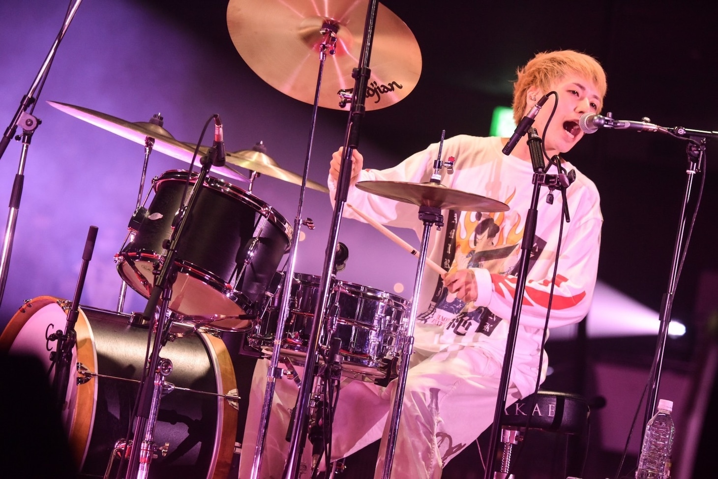 細川千弘（Dr）（Photo by MASANORI FUJIKAWA）