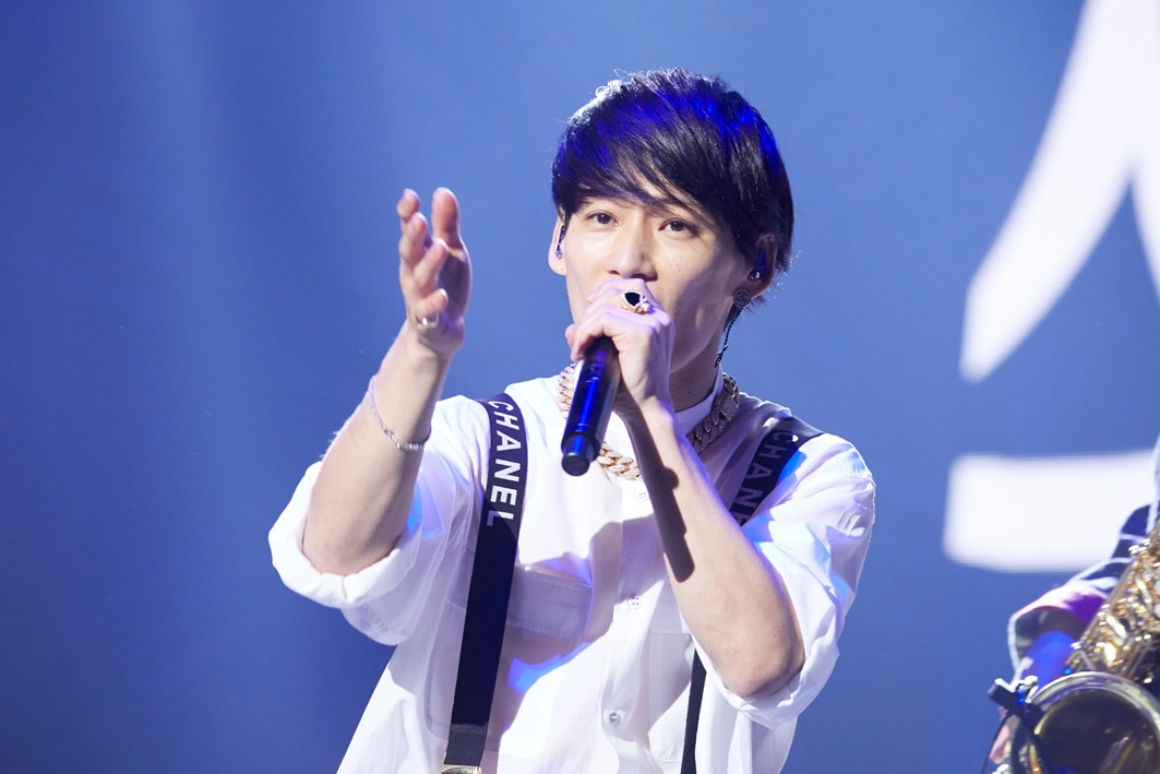 TAKUYA∞（Vo, Programming / UVERworld）（撮影：山内洋枝）
