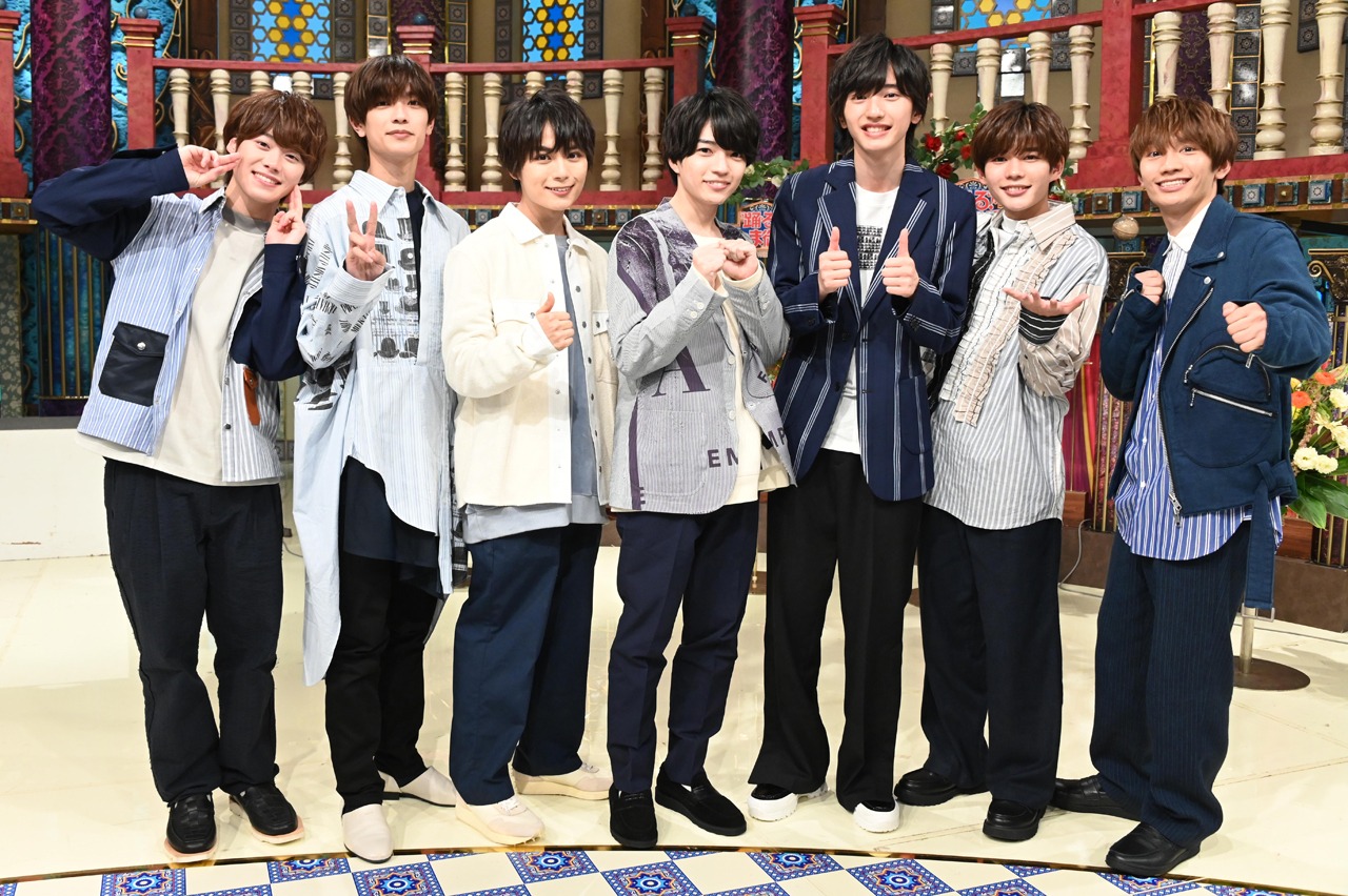 なにわ男子 (c)日本テレビ