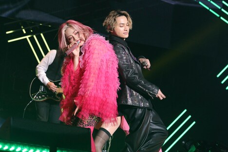 ちゃんみなとSKY-HI。（撮影：山内洋枝）