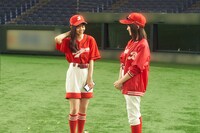 バイトル新CM「がんばれ、バイトルズ！バイトーさん登場」編撮影時の様子。