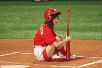 バイトル新CM「がんばれ、バイトルズ！バイトーさん登場」編撮影時の様子。