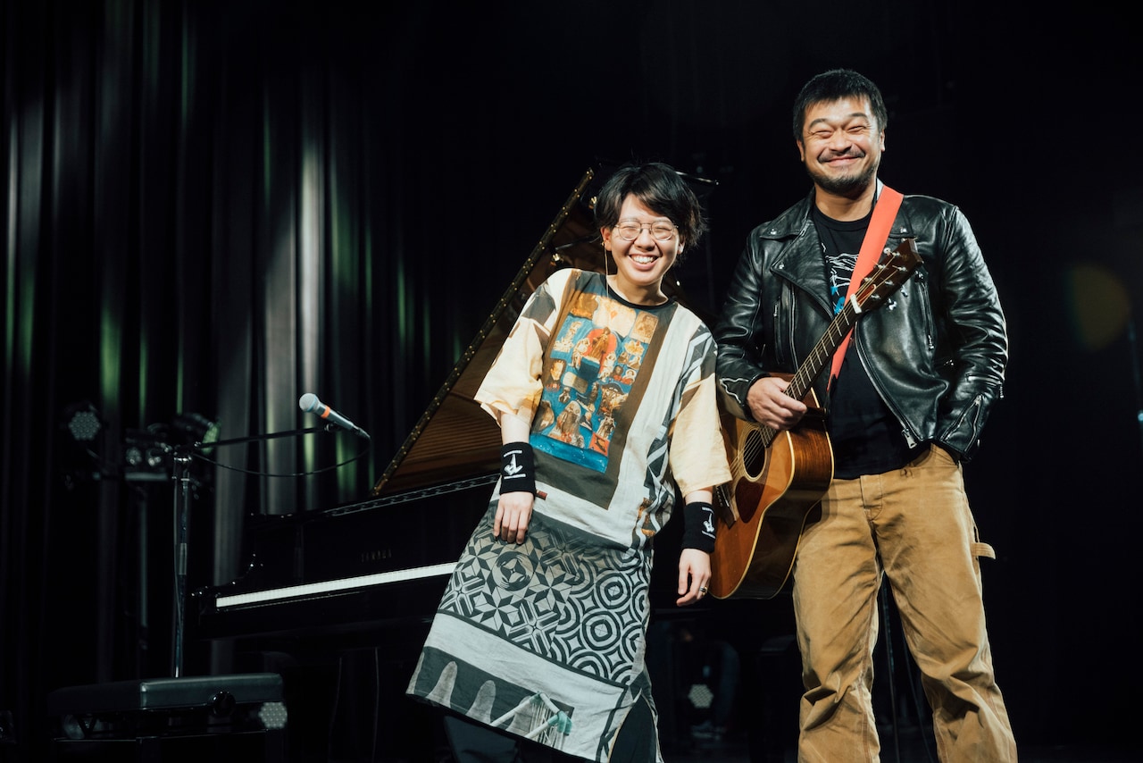 竹原ピストル×中村佳穂の初ツーマンがついに実現、アコギ1本とピアノ1台でぶつかった一夜