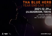THA BLUE HERB「YEAR END LIVE 2021」告知ビジュアル