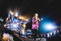 SUPER BEAVER「SUPER BEAVER 都会のラクダ SP ～ 愛の大砲、二夜連続 ～」埼玉・さいたまスーパーアリーナ公演の様子。（撮影：青木カズロー）