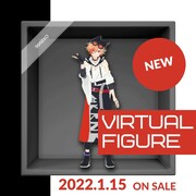 96猫のバーチャルフィギュア。