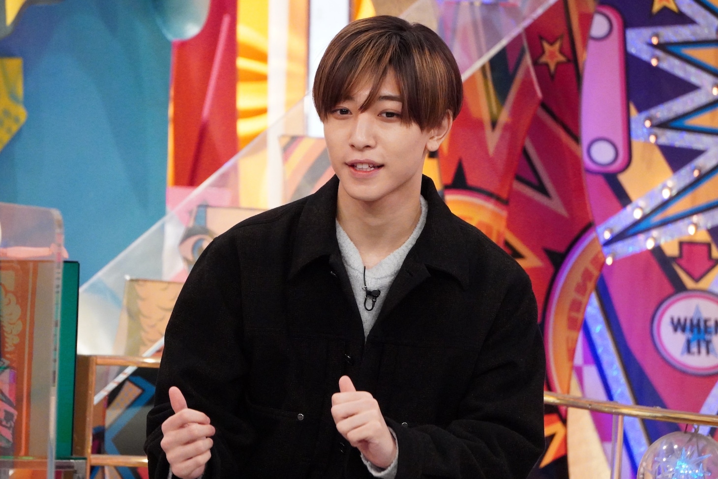 中村嶺亜（7 MEN 侍 / ジャニーズJr.） (c)フジテレビ