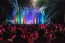 「星名美怜ソロライブ-PINK DOLL HOUSE 4-」の様子。