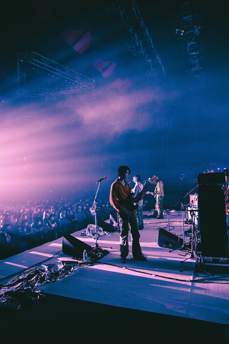 DYGL「A Daze In A Haze Tour」東京・USEN STUDIO COAST公演の様子。（Photo by ERINA UEMURA）