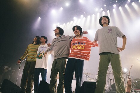 DYGL「A Daze In A Haze Tour」東京・USEN STUDIO COAST公演の様子。（Photo by ERINA UEMURA）