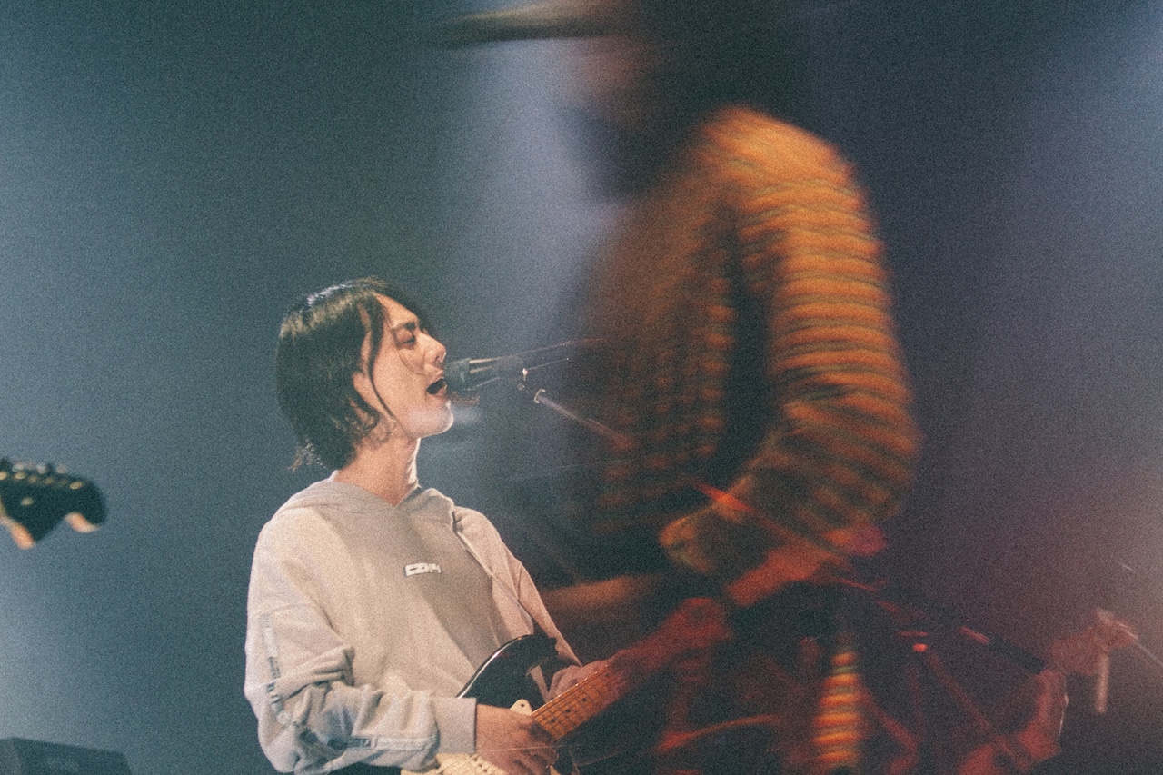 Nobuki Akiyama（Vo, G）（Photo by ERINA UEMURA）