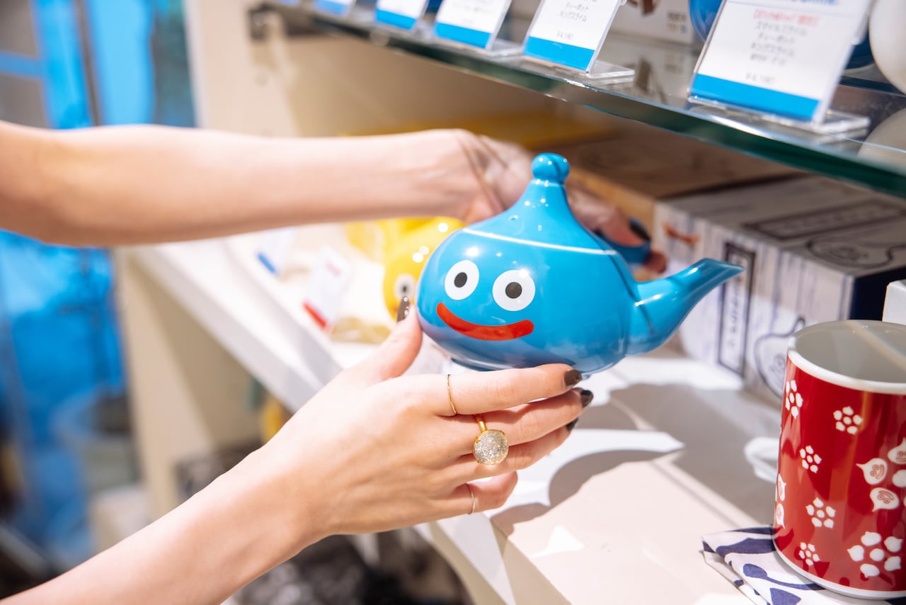 「ドラゴンクエスト きゅうスライム スライム型きゅうす ブルー」