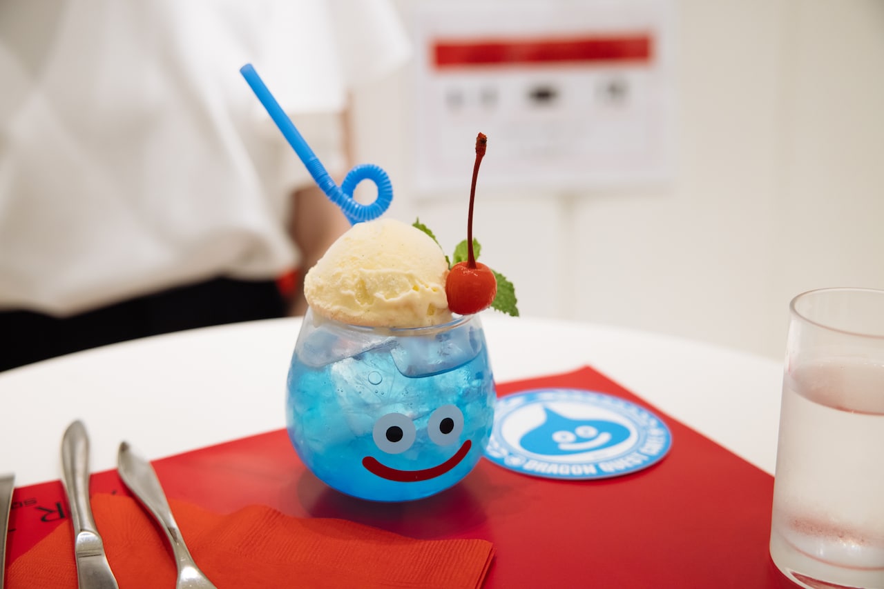 「ぷるぷるスライム クリームソーダ」