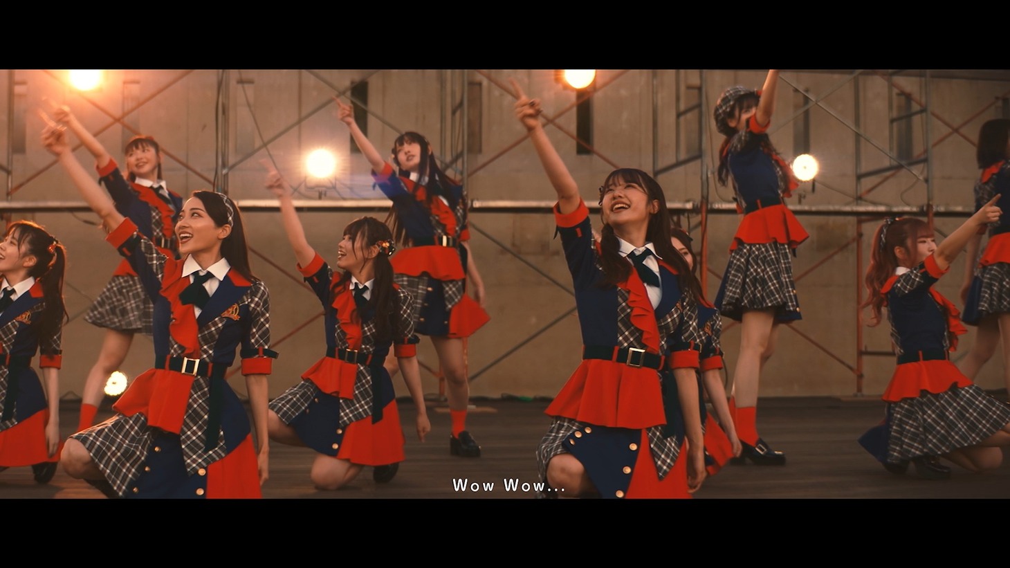 ラストアイドル「Break a leg!」ミュージックビデオより。
