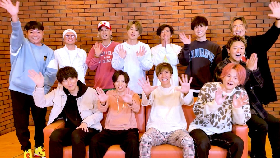 w-inds.、DA PUMP、Leadのコメント映像より。