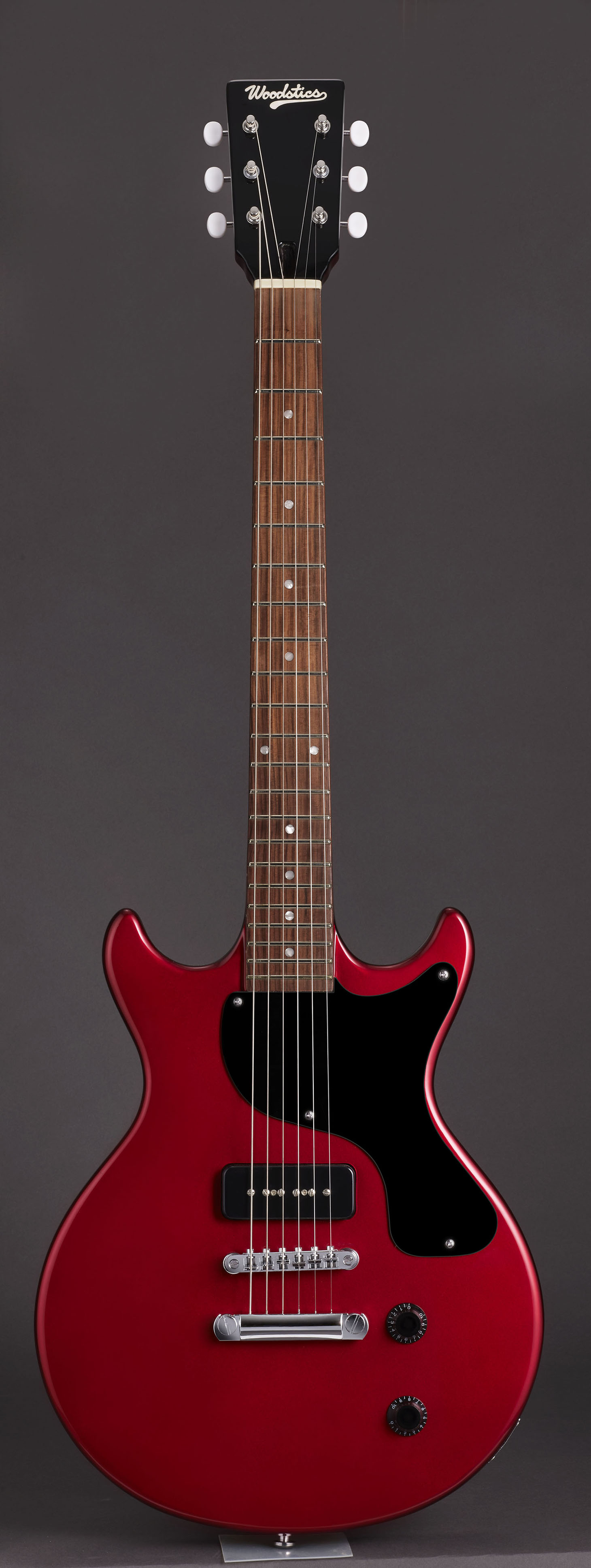 Woodstics Guitars「助六 Jr.」Candy Apple Red