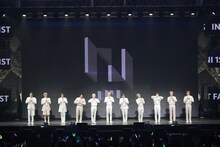 INI「INI 1ST FAN MEETING」11月13日昼公演の様子。(c)LAPONE ENTERTAINMENT