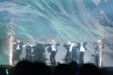 INI「INI 1ST FAN MEETING」11月13日昼公演の様子。(c)LAPONE ENTERTAINMENT