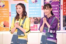 左から玉井詩織、高城れに。