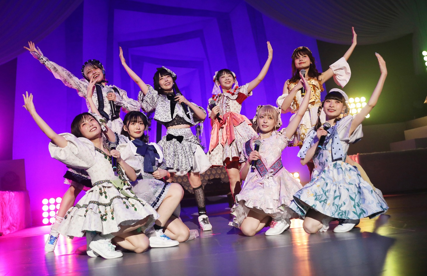 でんぱ組.inc「でんぱ組.incワンマンライブ 特別公演『箱庭の掟』」の様子。
