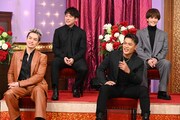 左から今市隆二、山下健二郎、ELLY、岩田剛典。 (c)日本テレビ