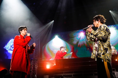 古川毅と池田彪馬。（撮影：笹森健一）