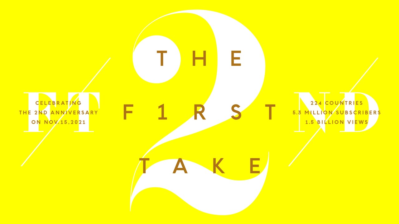「THE FIRST TAKE」2周年ビジュアル