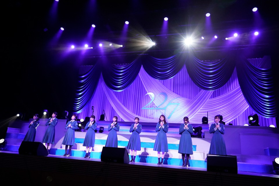 「22/7 ANNIVERSARY LIVE 2021」の様子。（提供：ソニー・ミュージックレーベルズ）
