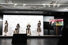 「Xperia View×乃木坂46 VRコンテンツ発表会」の様子。