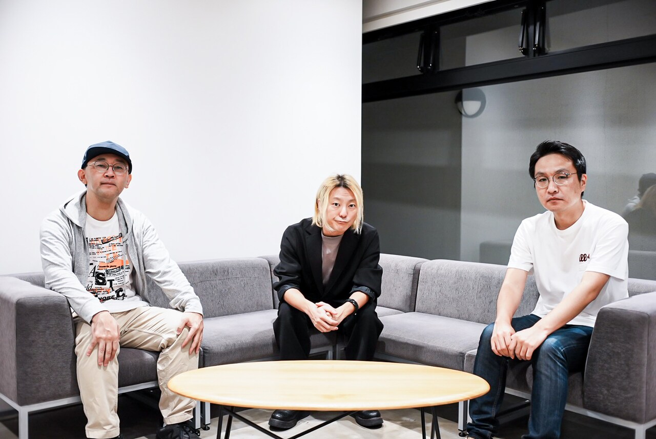 左から佐々木敦、松隈ケンタ（Buzz72+）、南波一海。