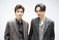 左から岩田剛典、登坂広臣。