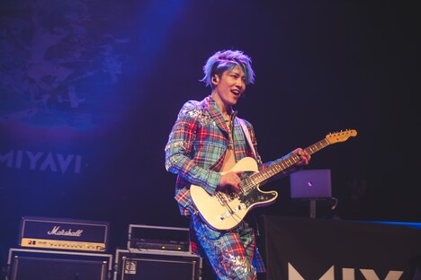 MIYAVI「Imaginary North America Tour 2021」の様子。