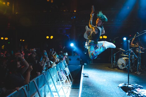 MIYAVI「Imaginary North America Tour 2021」の様子。