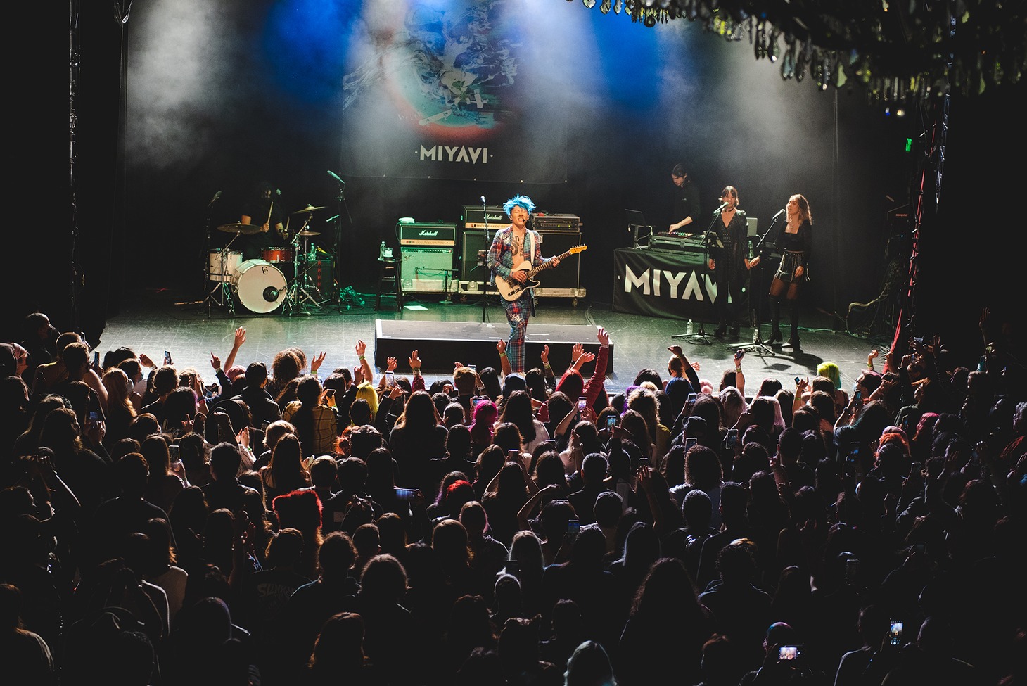 MIYAVI「Imaginary North America Tour 2021」の様子。