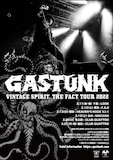 GASTUNK「VINTAGE SPIRIT, THE FACT TOUR 2022」フライヤー